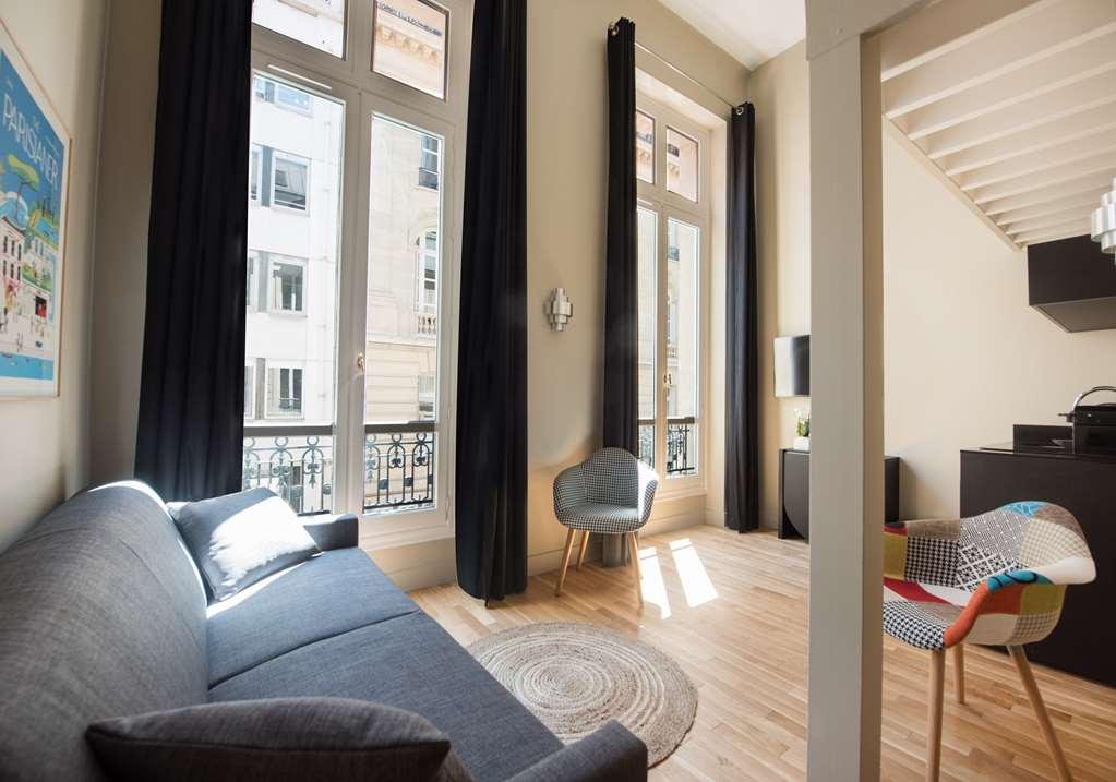 Suites & Hotel Helzear Montparnasse Paříž Pokoj fotografie
